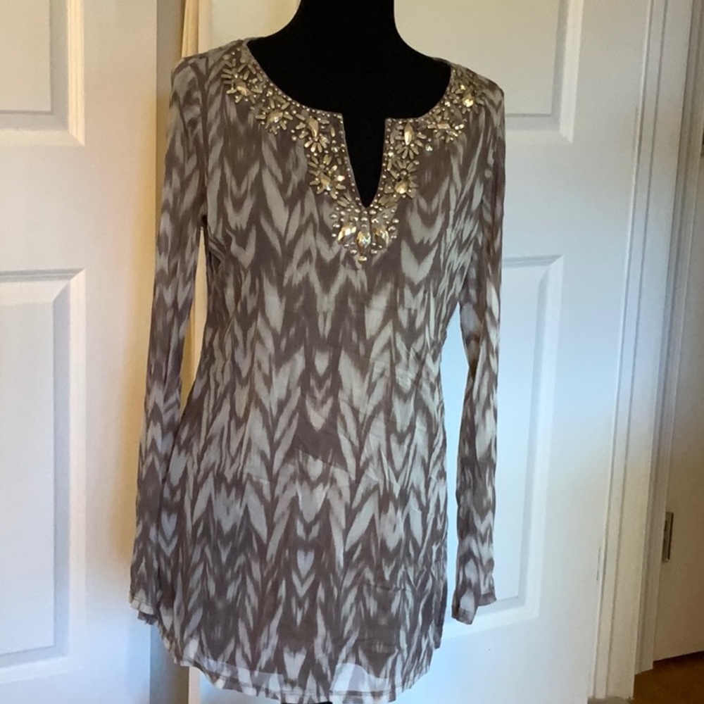 INC vneck dress blouse